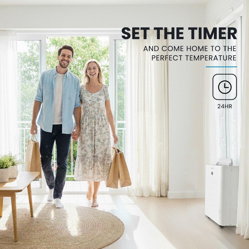 CARSON 3.5kW Portable Air Conditioner, with Dehumidifier Mode & Fan Cooler