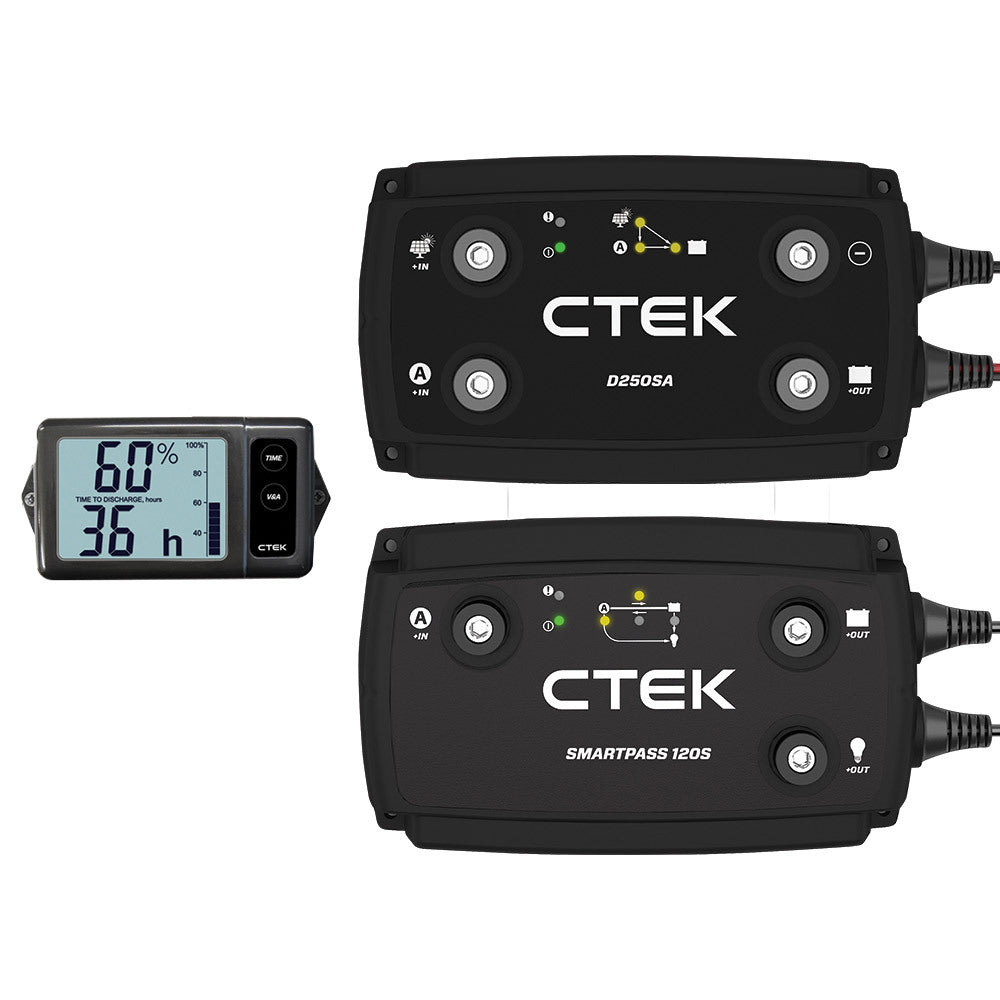 140A Dual Battery System with Solar Support, Protection - CTEK