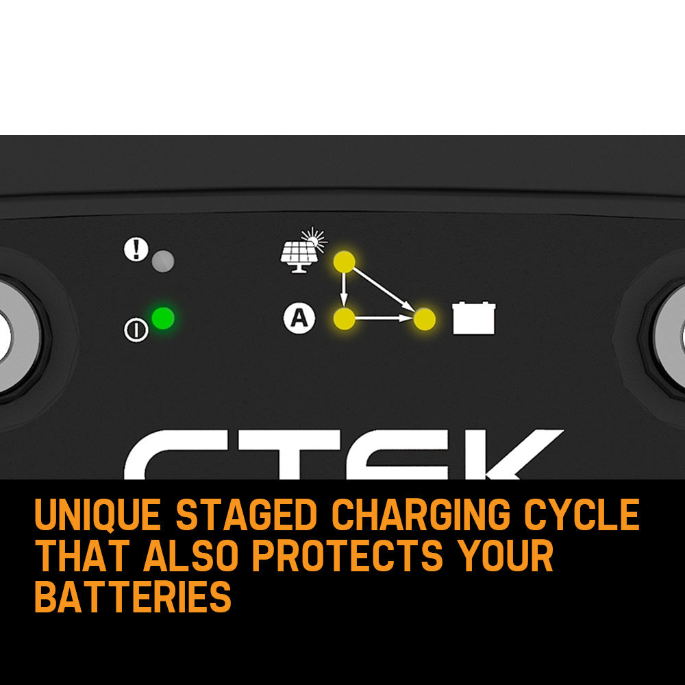 Dual Input DC-DC 20A Smart Battery Charger, 12V, IP65, CTEK