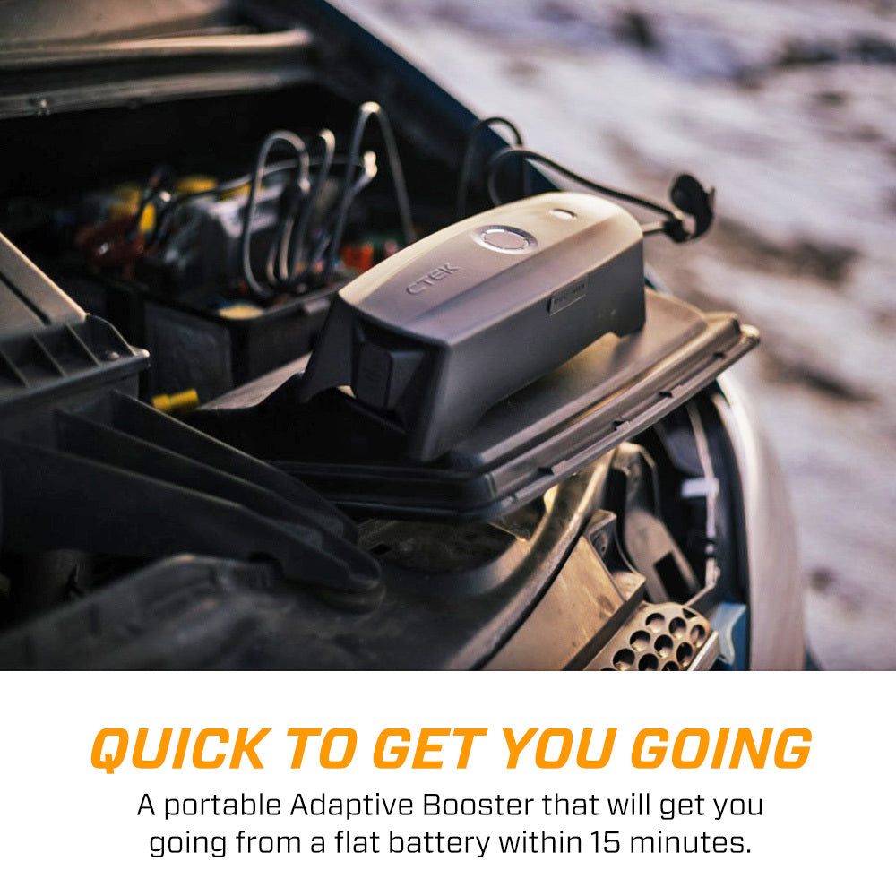 Portable Adaptive Boost Battery Charger & Power Bank - CTEK