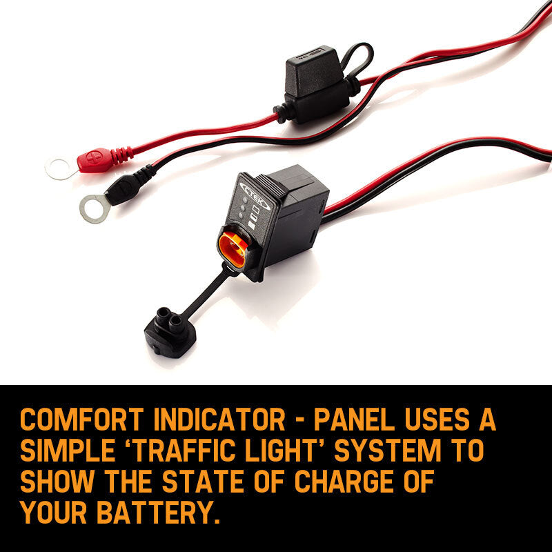 Battery Status Indicator Panel, 1.5m, CTEK Comfort