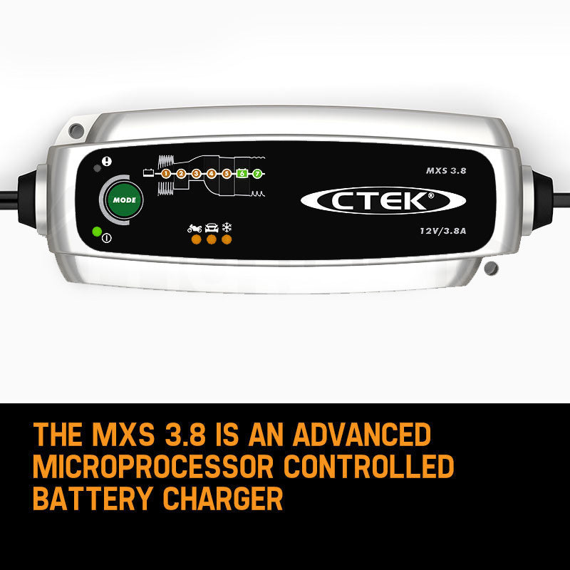 Advanced 7-Step 12V Battery Charger Bundle - CTEK