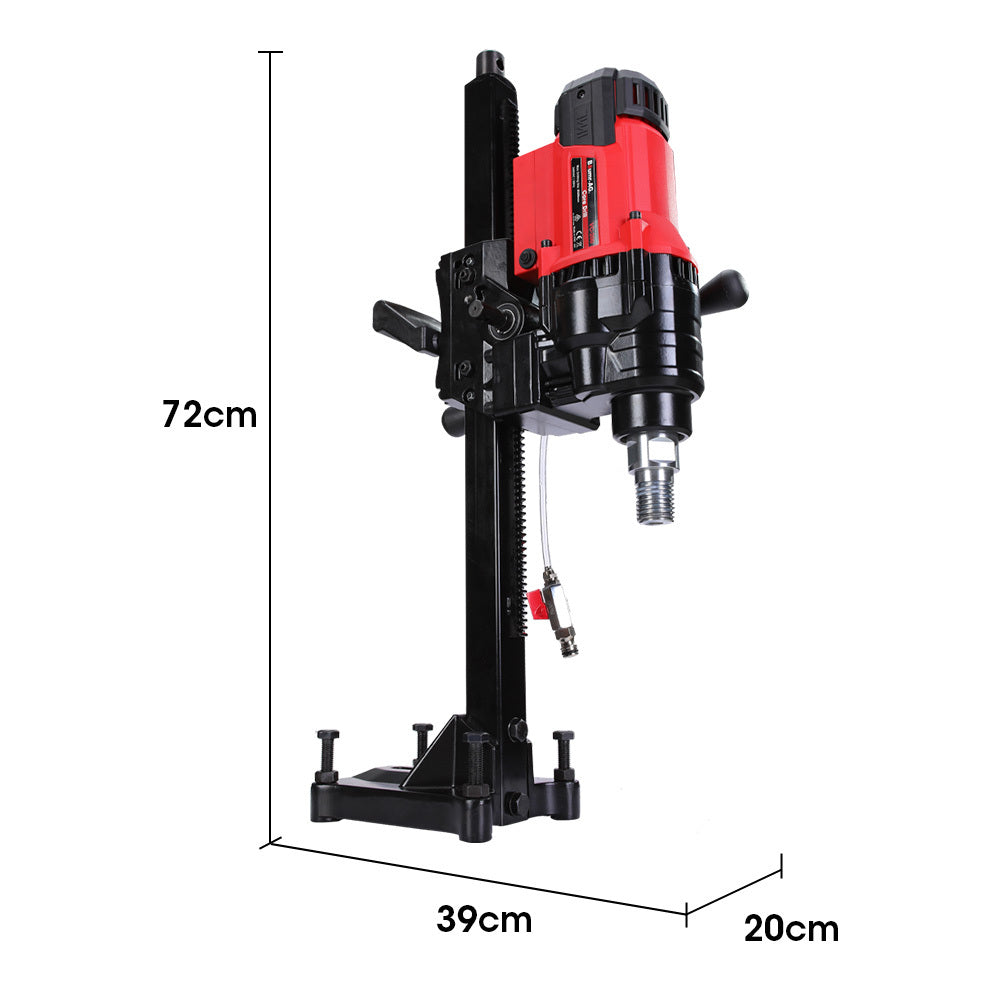 VC-200 200mm Concrete Core Drill 3000W with Stand Rig