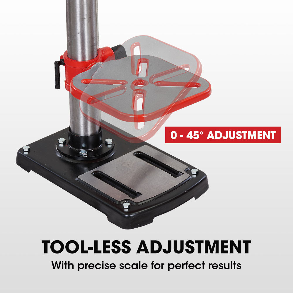 DP17 12" Bench Drill Press 600W 12 Speeds 16mm Chuck