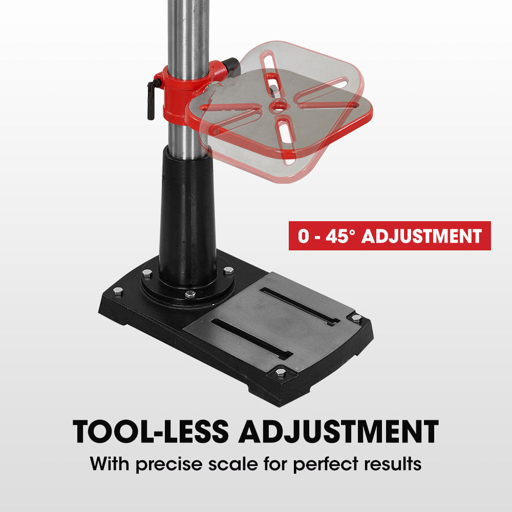 DP19 12" Pedestal Drill Press 600W 16 Speeds 16mm Chuck