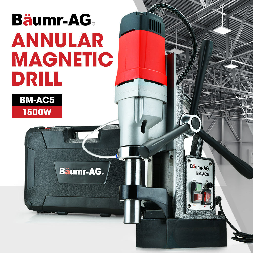 Baumr-AG Annular Cutter Magentic Core Hole Drill Press Metal Machine Drilling