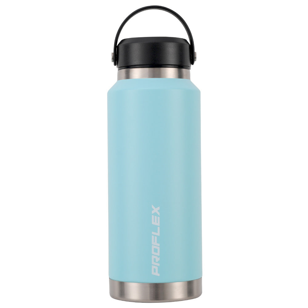 Proflex 1L Insulated Stainless Steel Water Bottle Seafoam Green
