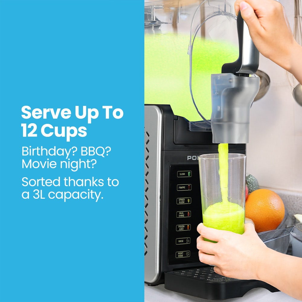 PolyCool 3L Slushie Machine Fast Chilling Digital Controls