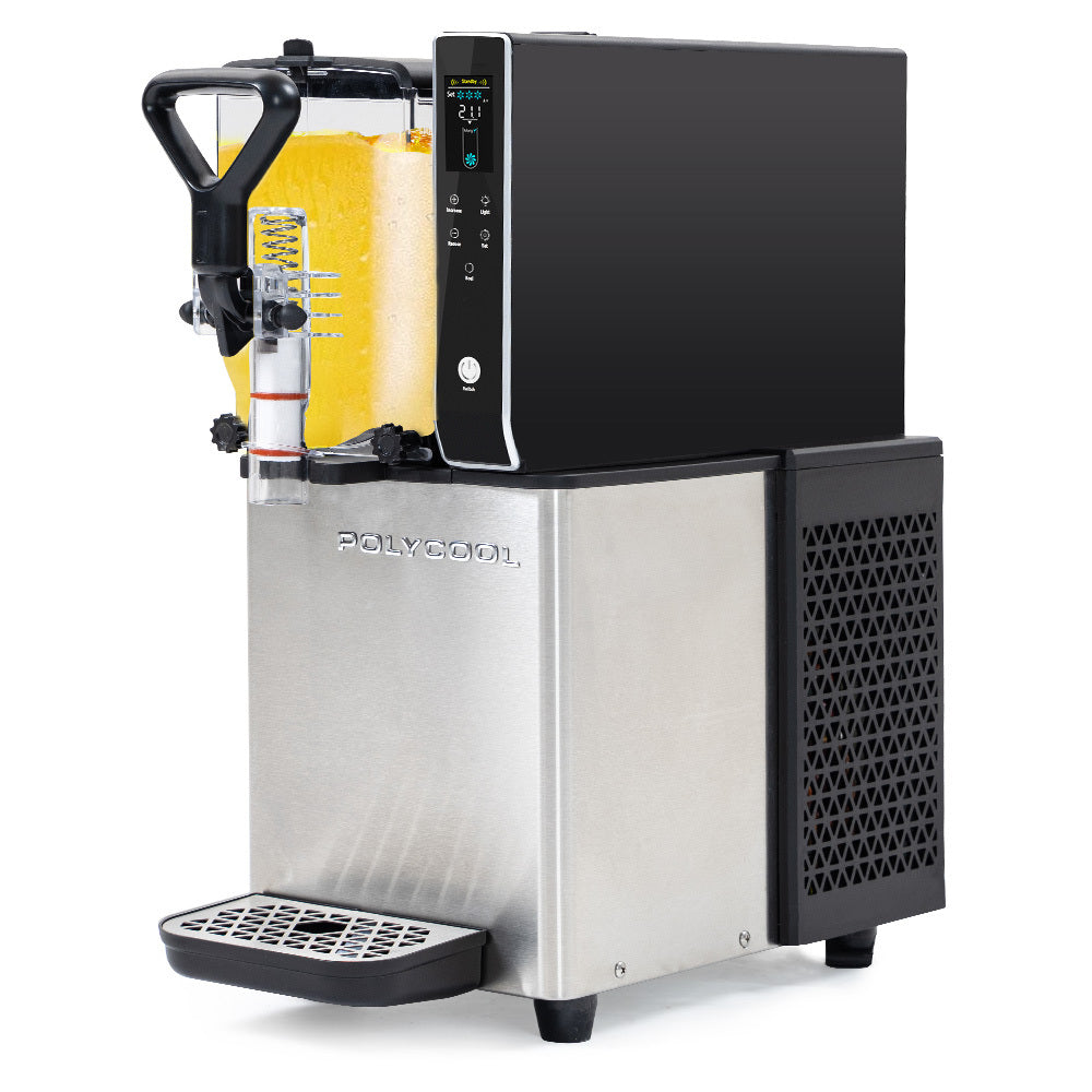 POLYCOOL 3L Single Tank Slushie Machine, Digital Control Slushy Maker