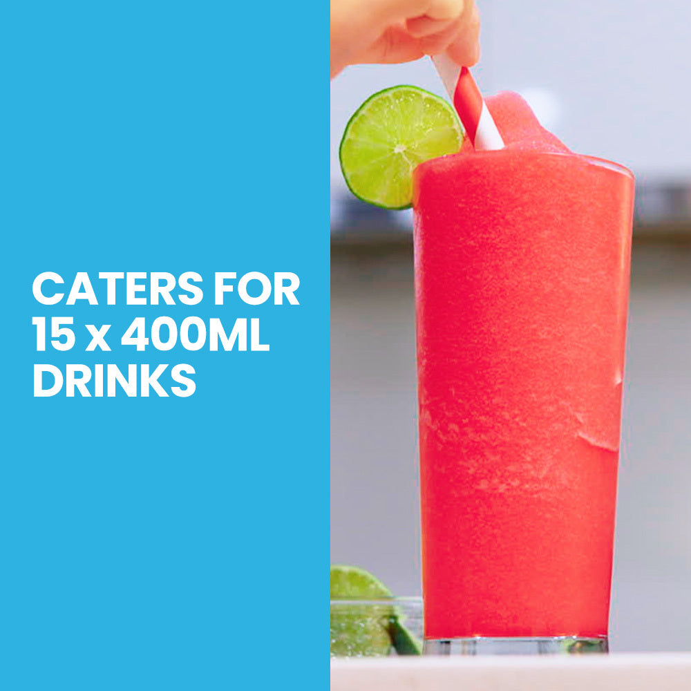 POLYCOOL 6L Double Tank Slushie Machine, Independent Digital Control Slushy Maker