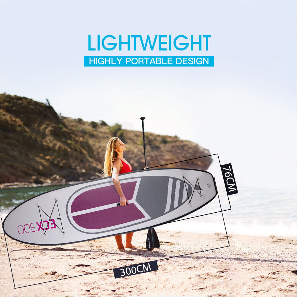 Rugged Inflatable SUP Board 10ft, Accessories, Seacliff