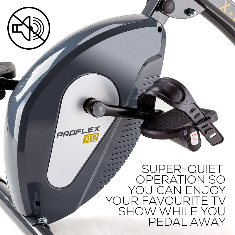 Folding Magnetic Exercise Bike, 8-Stage Resistance - Proflex