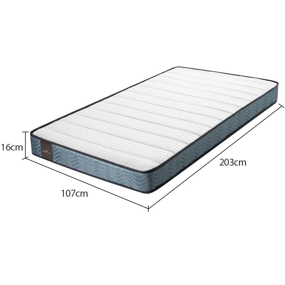 Medium Firm King Single Mattress, Innerspring, Foam - Kingston Slumber