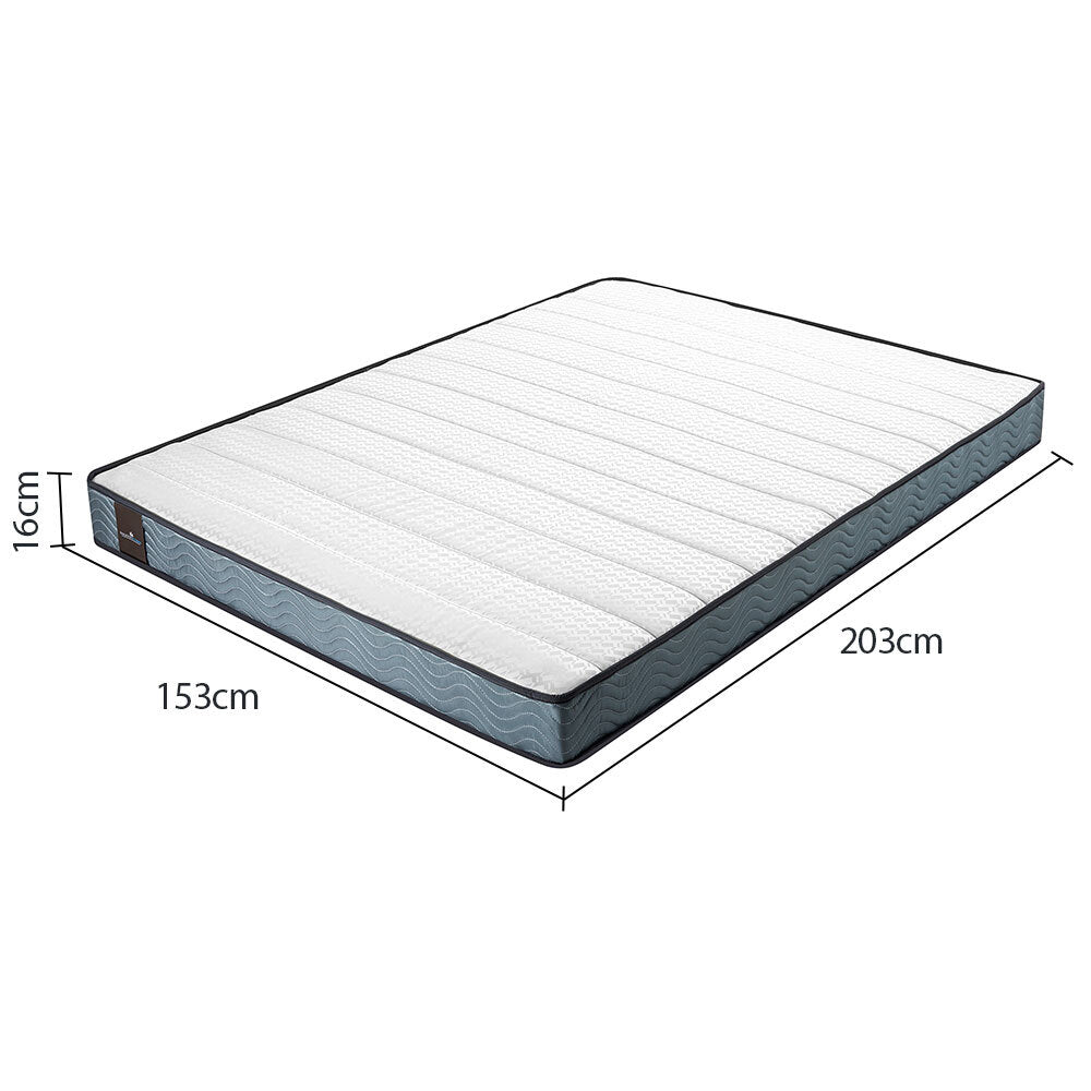 Medium Firm Innerspring Queen Mattress, High Density Foam - Kingston Slumber