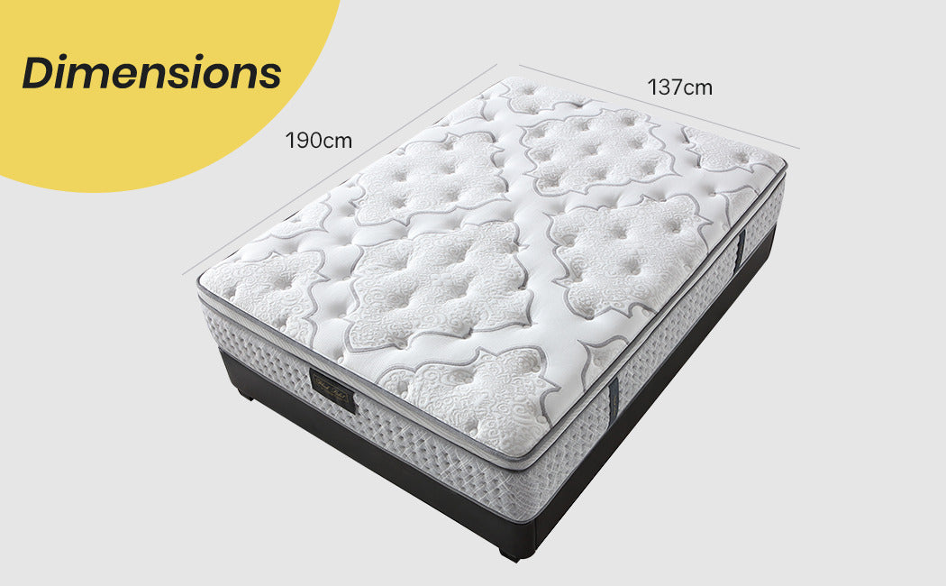 Medium Firm Double Mattress EuroTop Memory Foam Kingston