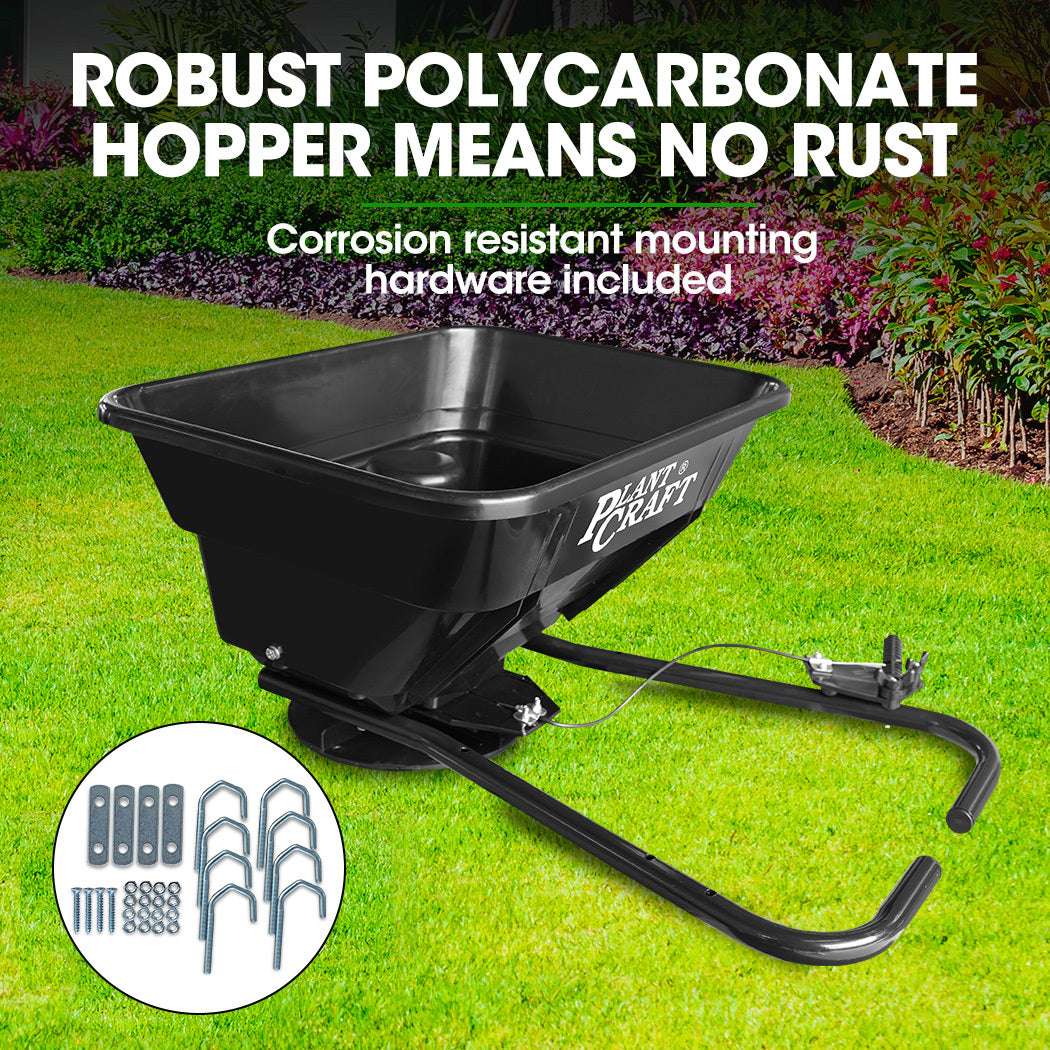 12V 30L Corrosion Resistant Lawn Seed & Fertiliser Spreader - PlantCraft