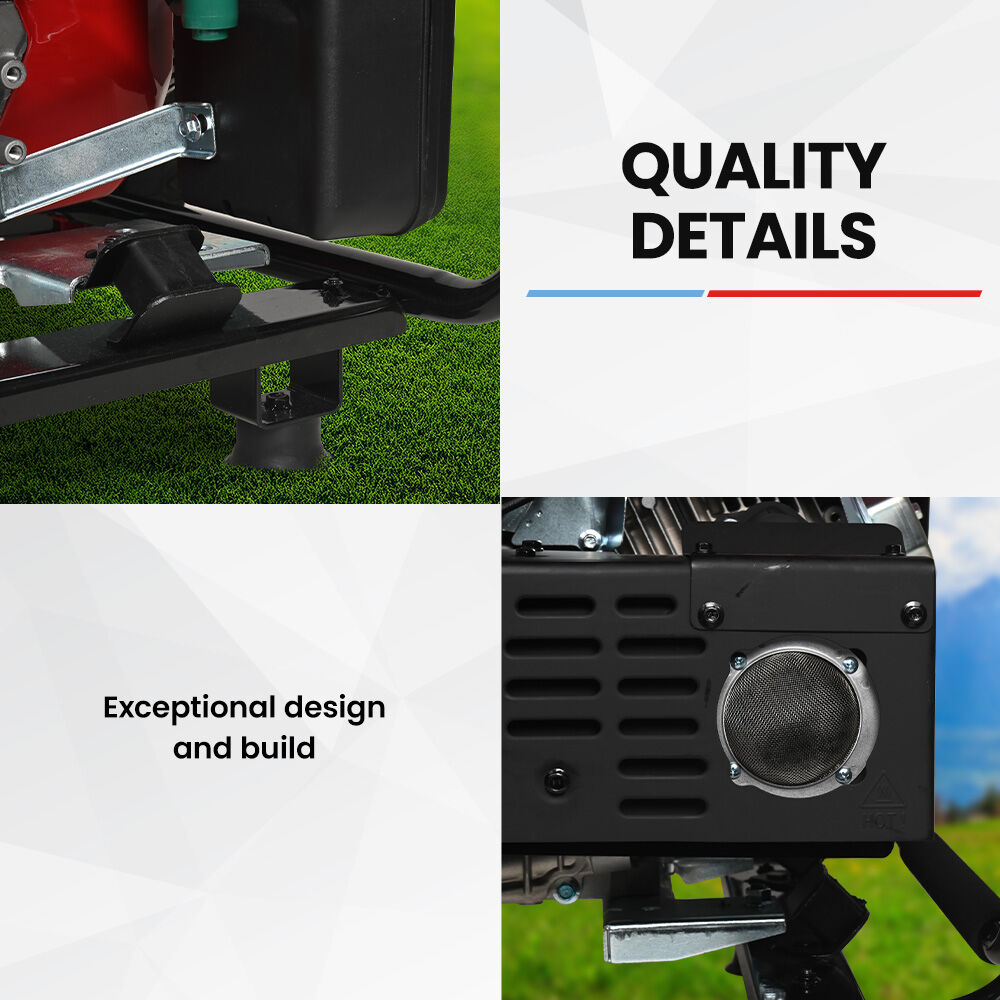 GF6000i 6kW Open Frame Inverter Generator Portable 15L Tank Wheels RCD