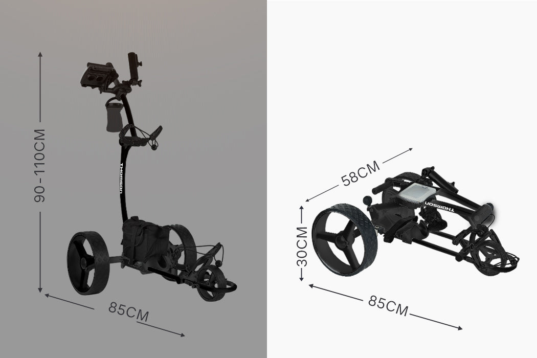 Lightweight Motorised Golf Buggy with 33Ah Battery - Thomson