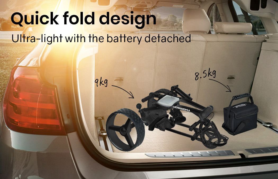 Lightweight Motorised Golf Buggy with 33Ah Battery - Thomson