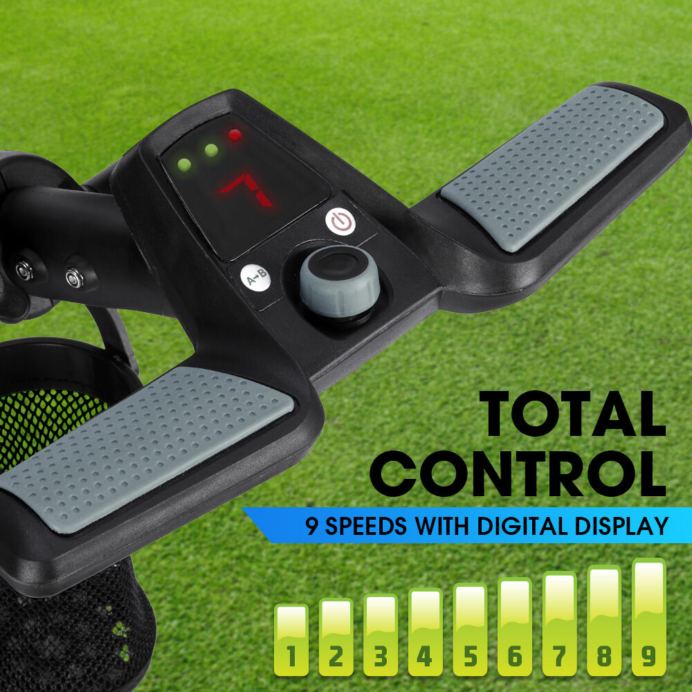 Thomson E5000 Pro 36-Hole Electric Golf Buggy Black with Seat