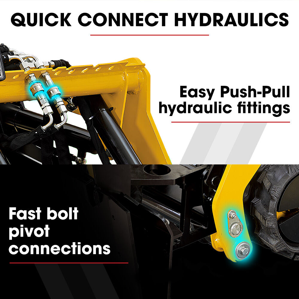 PB6 164cm Dozer Blade for BSR5000 Skid Steer