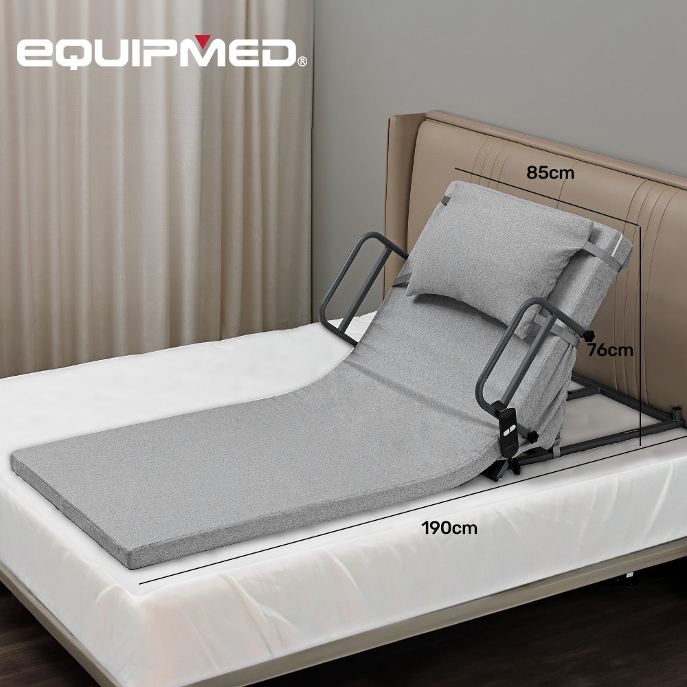 Equipmed Full Electric Adjustable Bed Backrest Grey