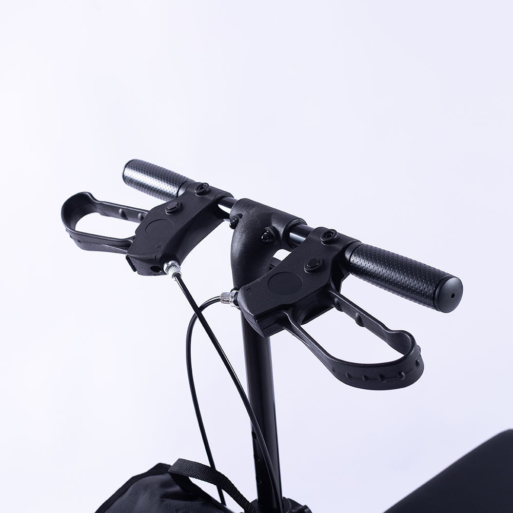 Easy-Roller Knee Scooter Walker Dual Brakes Red