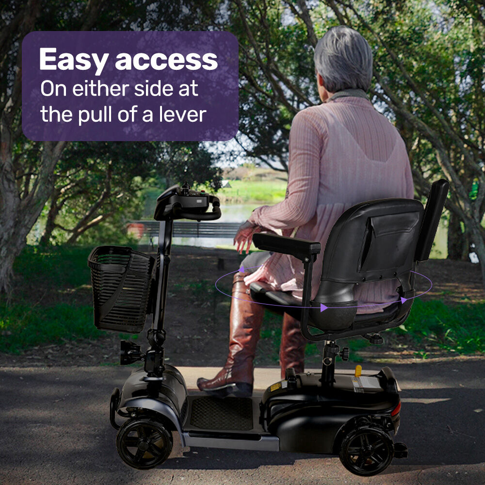 FreeLite+ Mid Electric Mobility Scooter Foldable Lithium Battery Grey