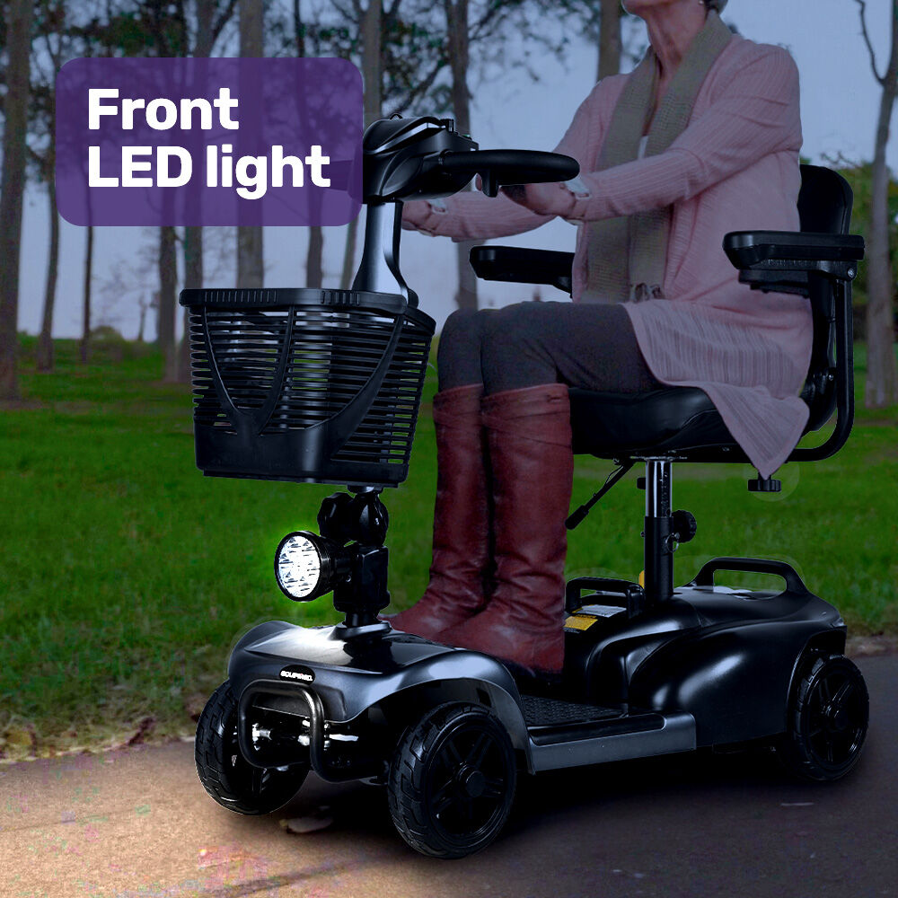 FreeLite+ Mid Electric Mobility Scooter Foldable Lithium Battery Grey
