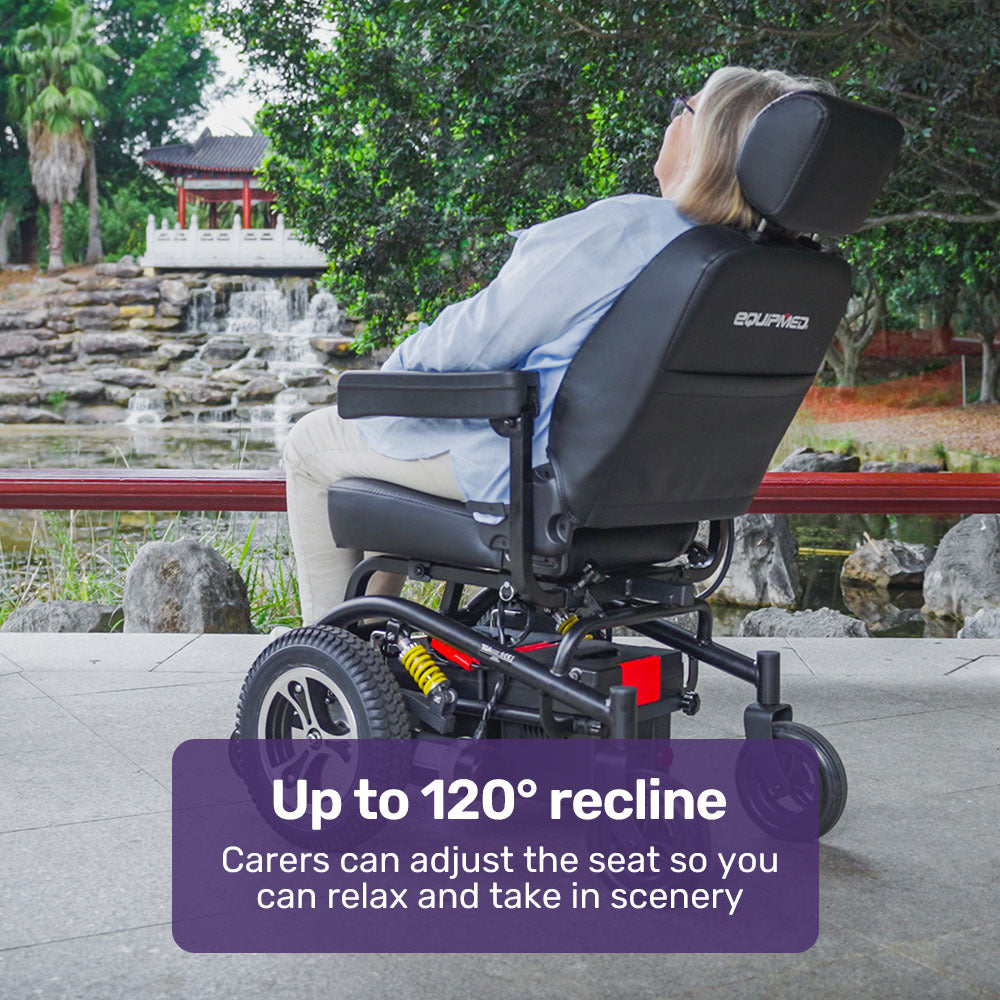PowerCruise Prestige 35km Electric Wheelchair Front-Wheel Drive Ultra-Comfortable