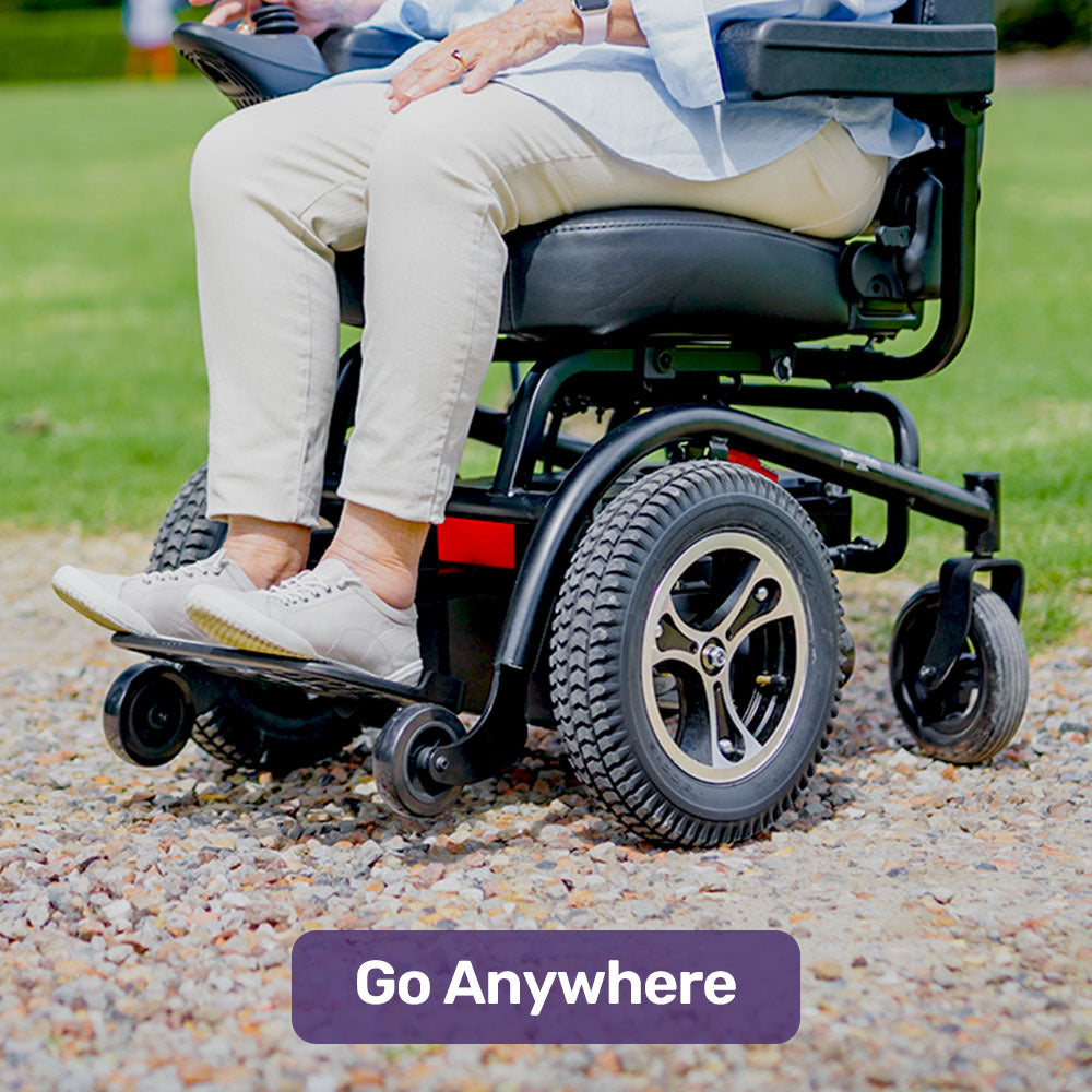 PowerCruise Prestige 35km Electric Wheelchair Front-Wheel Drive Ultra-Comfortable