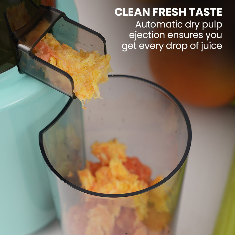 EuroChef Cold Press Juicer 200W Seafoam Green