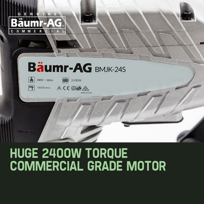 Baumr-AG 2400W Demolition Jack Hammer Commercial Grade JackHammer Electric Tool