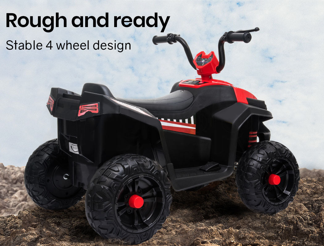 Kids 40W Electric Ride-On ATV with Lights, Horn, 3-5km/h - Rovo Kids