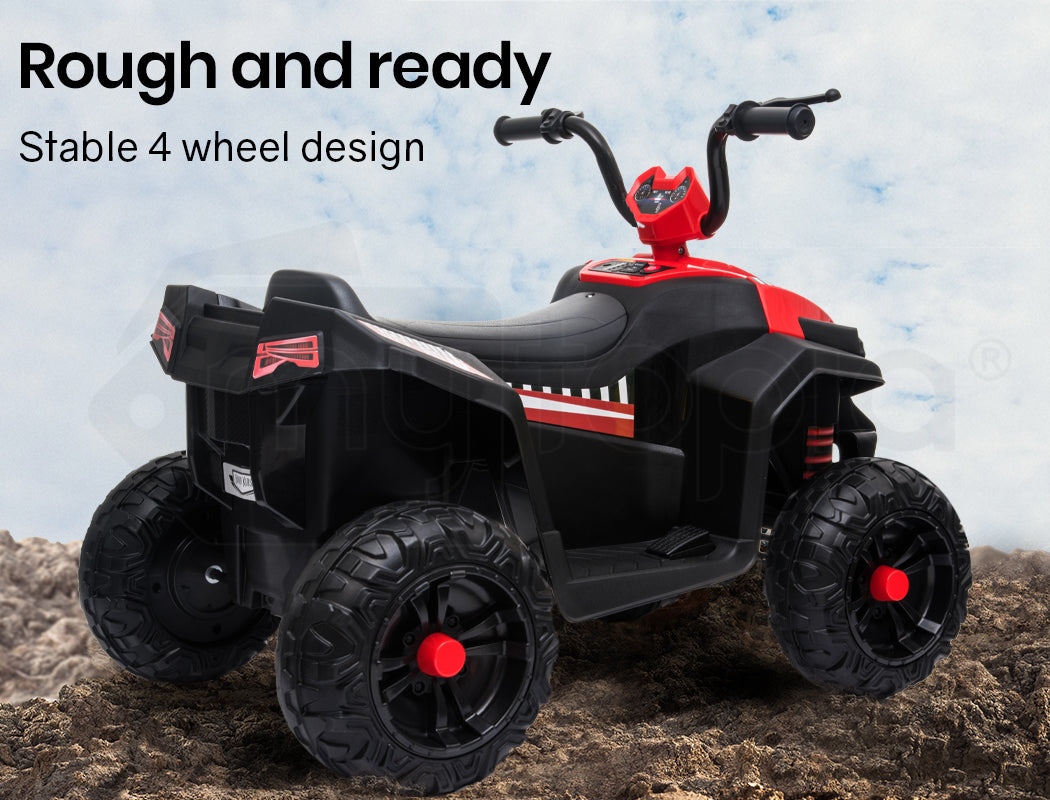 Kids 40W Electric Ride-On ATV with Lights, Horn, 3-5km/h - Rovo Kids