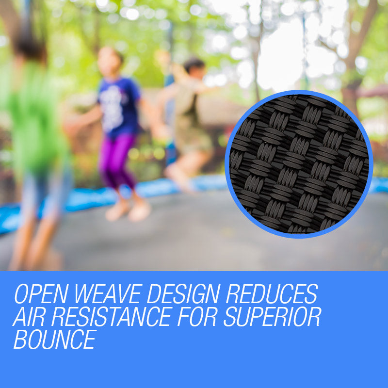 High-Strength 12ft Round Trampoline Mat, 72 Springs - UP-SHOT™