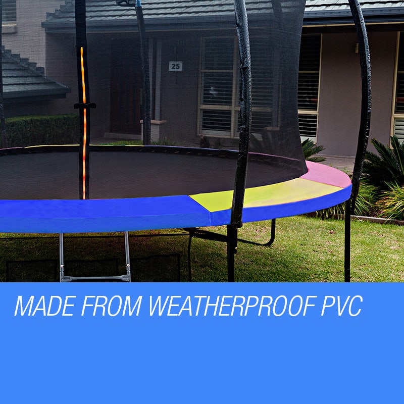 10ft Weatherproof Multi-Colour Trampoline Padding - UP-SHOT