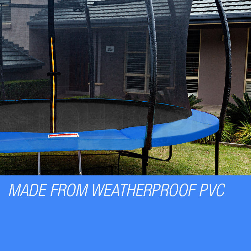 High Density 14ft Trampoline Safety Padding, Blue, UP-SHOT™