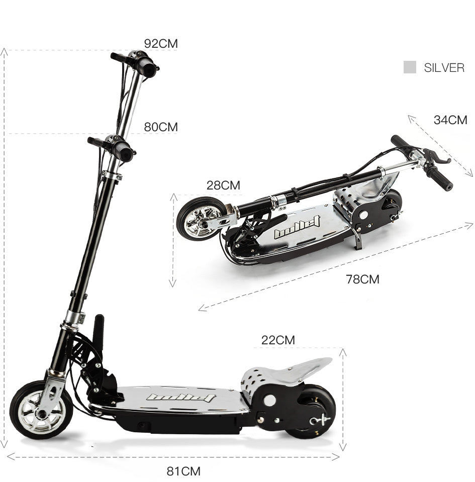 Bullet TRZ 140W Electric Scooter Adjustable Foldable for Adults/Kids