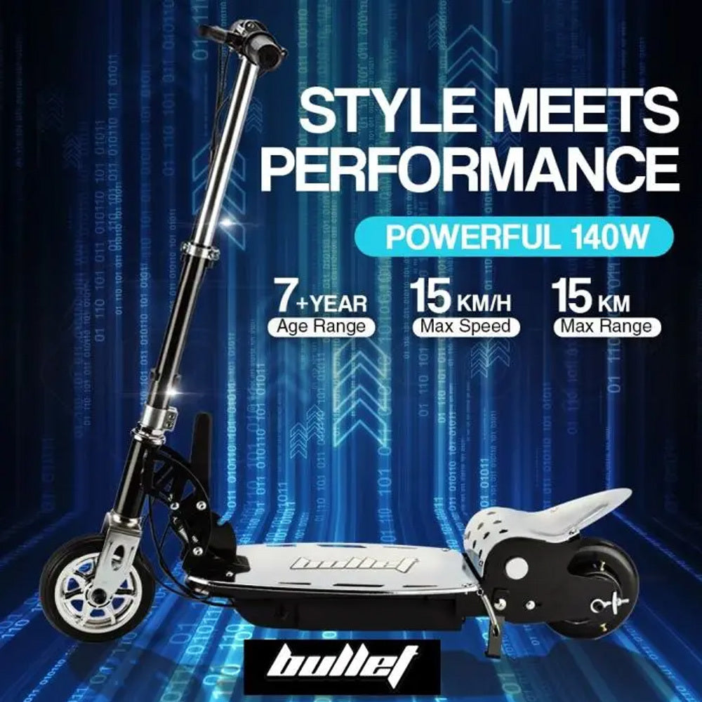 Bullet TRZ 140W Electric Scooter Adjustable Foldable for Adults/Kids