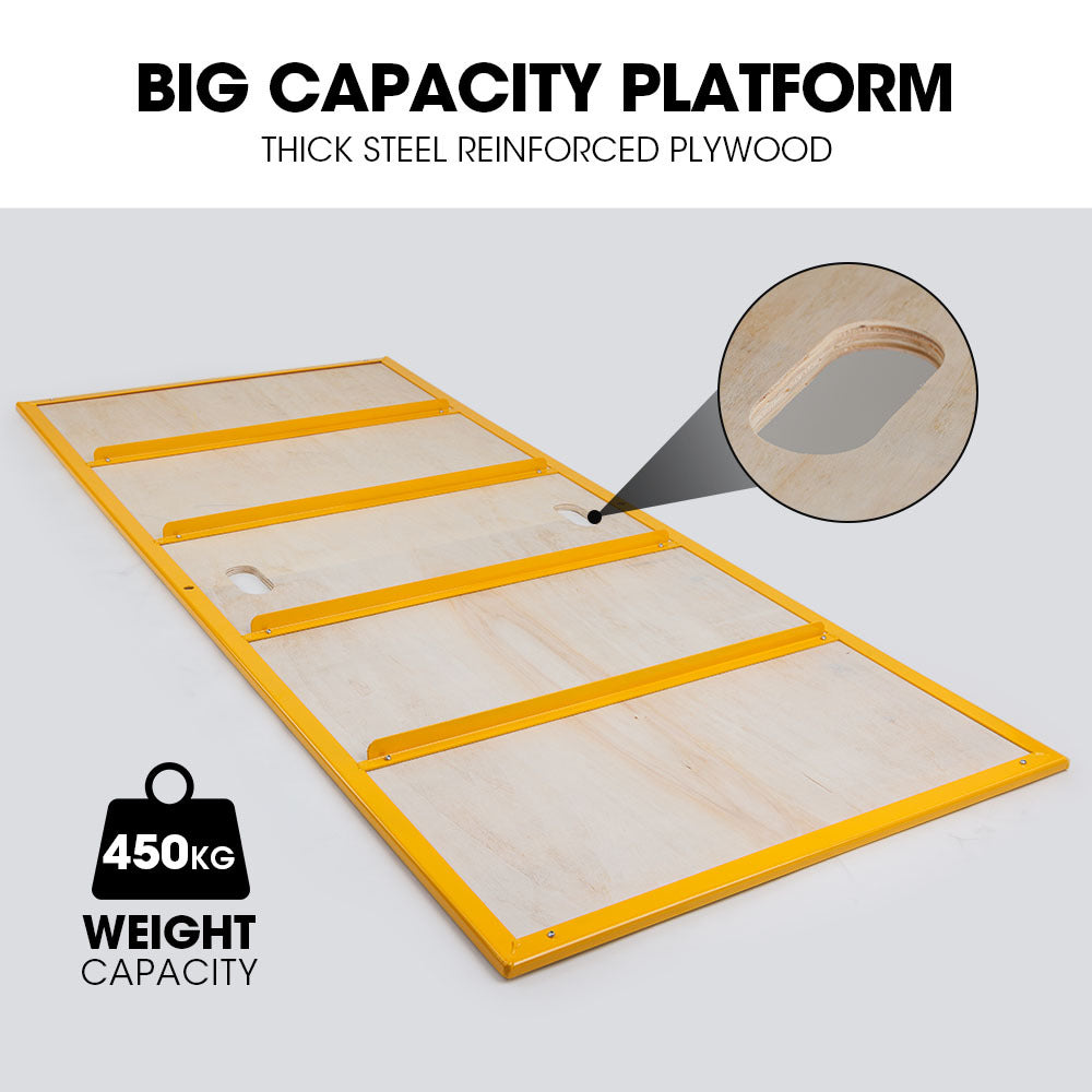 Baumr-AG H18 Mobile Scaffold 450kg Trapdoor Hatch Adjustable