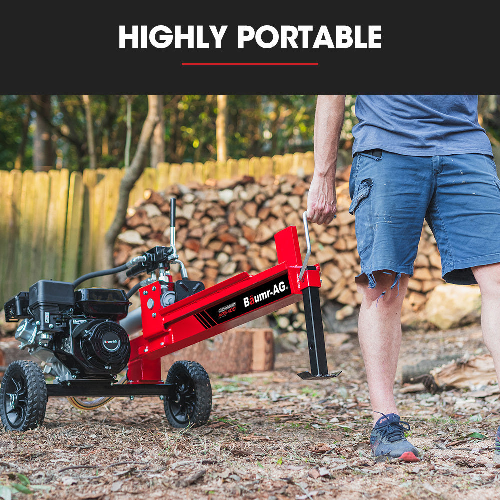 Hercules 12 Tonne Petrol Log Splitter HPS400