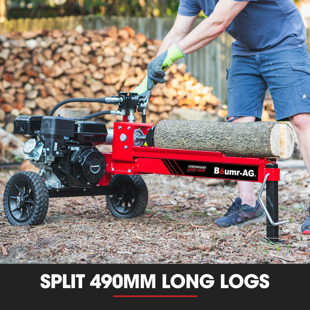 Hercules 12 Tonne Petrol Log Splitter HPS400