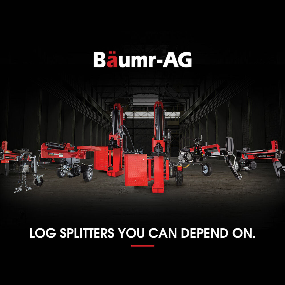 HPS500 20 Tonne Petrol Hydraulic Log Splitter Horizontal Vertical