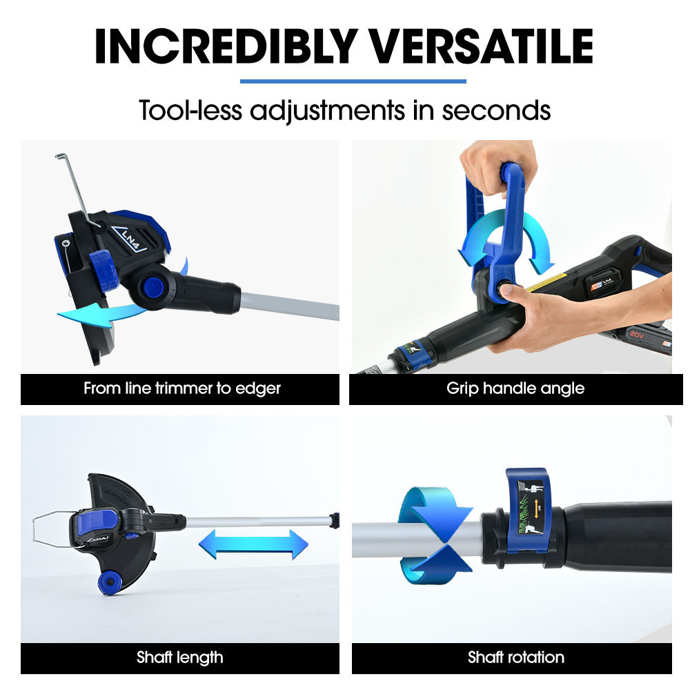 LN4 20V Cordless Line Trimmer & Edger (Skin Only)