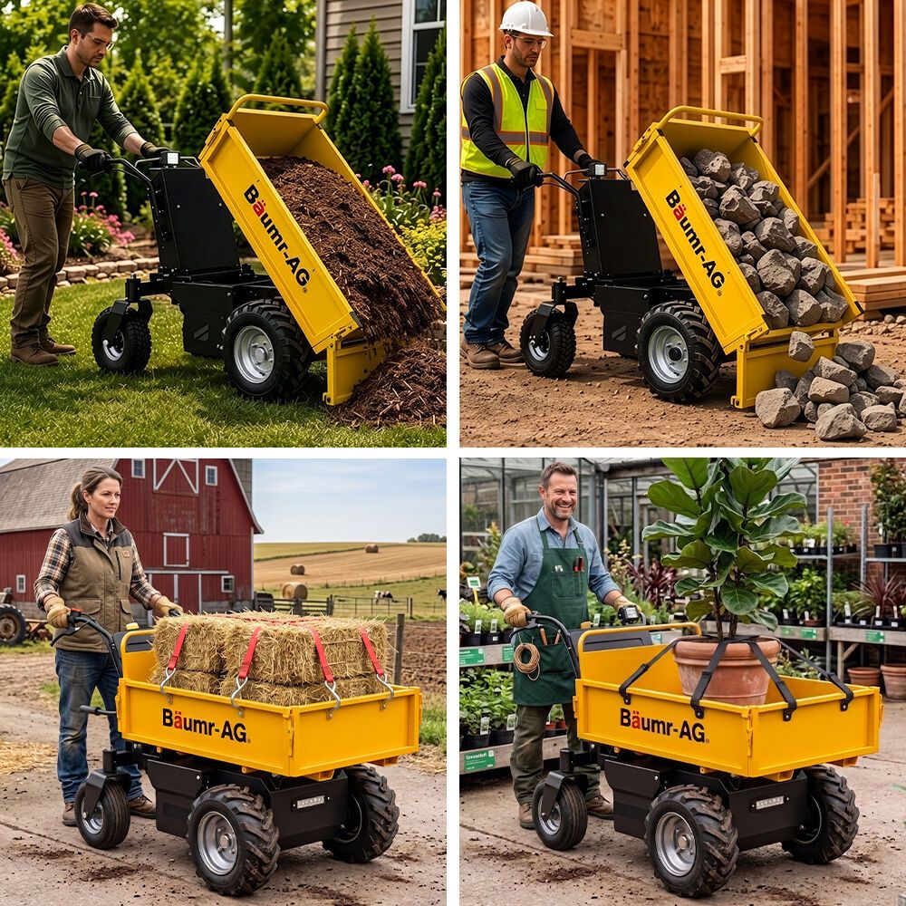 BAUMR-AG Flatbed Tray for Power Barrow