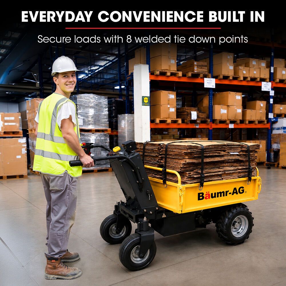 BAUMR-AG Flatbed Tray for Power Barrow
