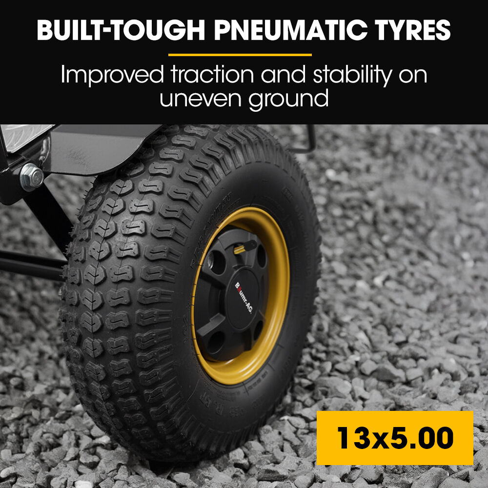 BAUMR-AG 40V Li-ion 260kg Electric Powered Hand Truck Trolley, 400W Brushless motor, Up to 6km/h, 4hr Runtime, Adjustable Width, Folds for Logistics, Moving