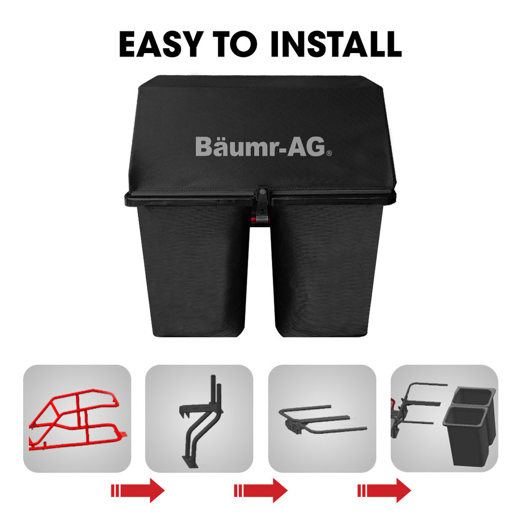 Baumr-AG 150L Grass Catcher for 30" 300RX Electric Ride-On Mower