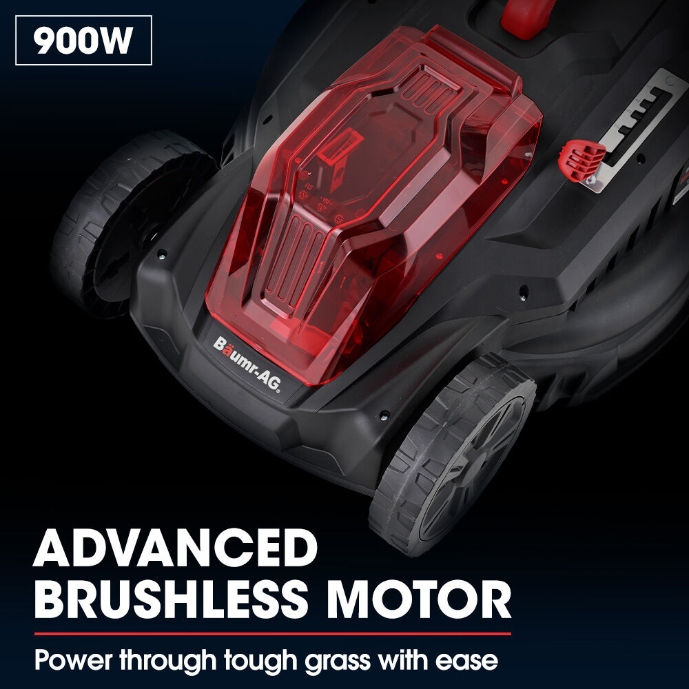 40V Sync 17" Cordless Lawn Mower Kit Black/Red